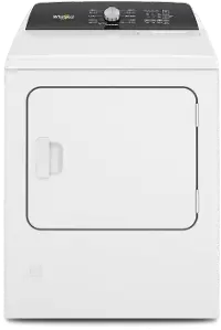 WGD5050LW Whirlpool Gas Dryer W5050 - White, 7.0 cu. ft.