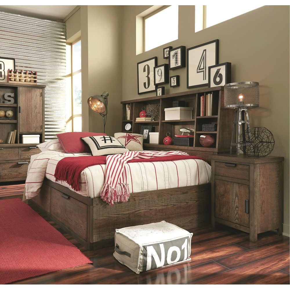Fulton County Brown Full 4 Piece Bedroom Set-1
