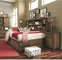 Fulton County Brown Full 4 Piece Bedroom Set