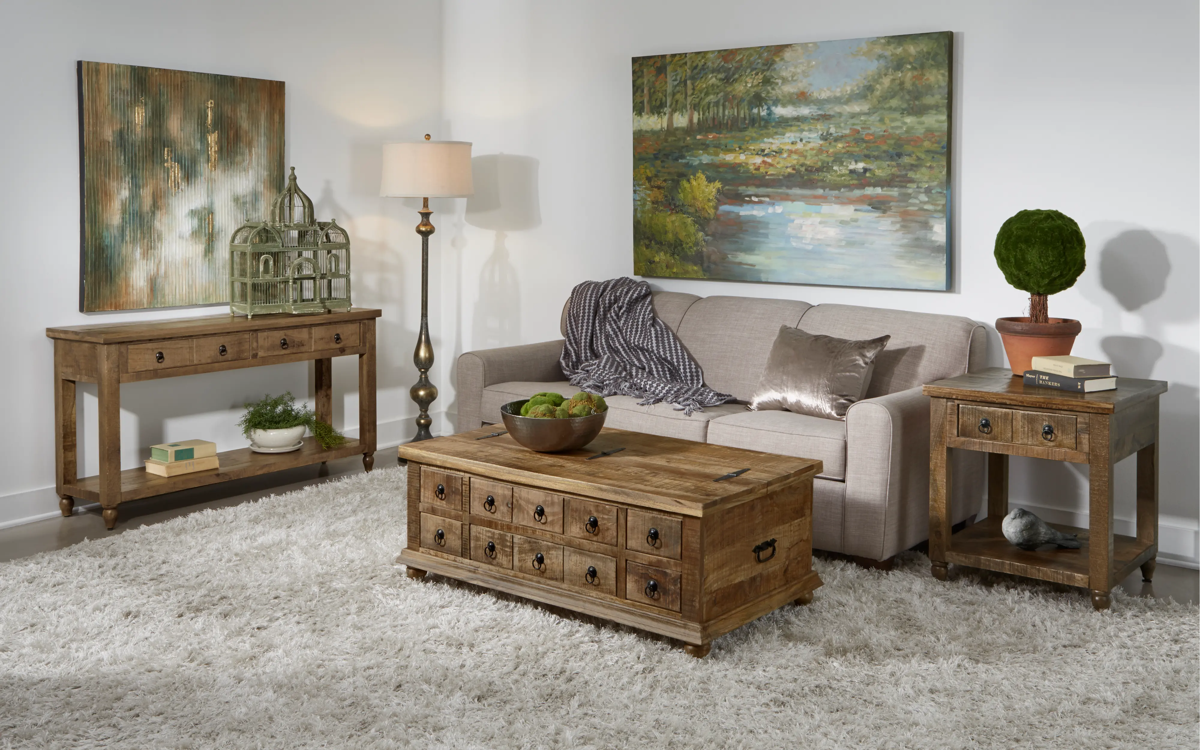 Millstone 1 Drawer End Table-2