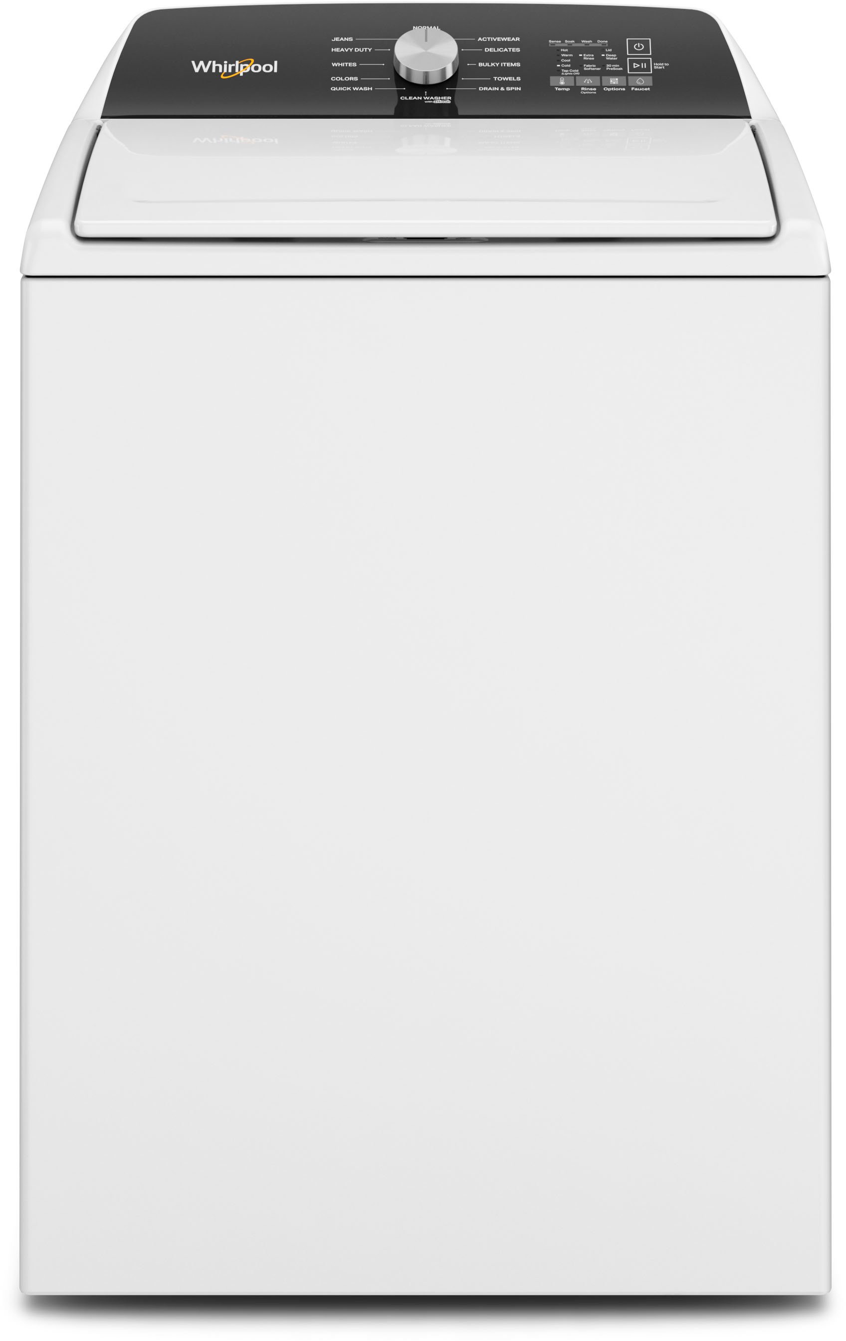 WTW5015LW Whirlpool Top Load Washer with Agitator 4.7 cu. ft. - White W5010-1