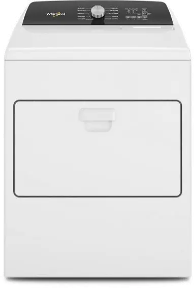 WED5010LW Whirlpool Electric Dryer W5010 - White 7.0 cu ft-1