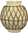 Medium Paper Mache Vessel