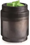 Black Dipped Flip Dish Wax Fragrance Warmer