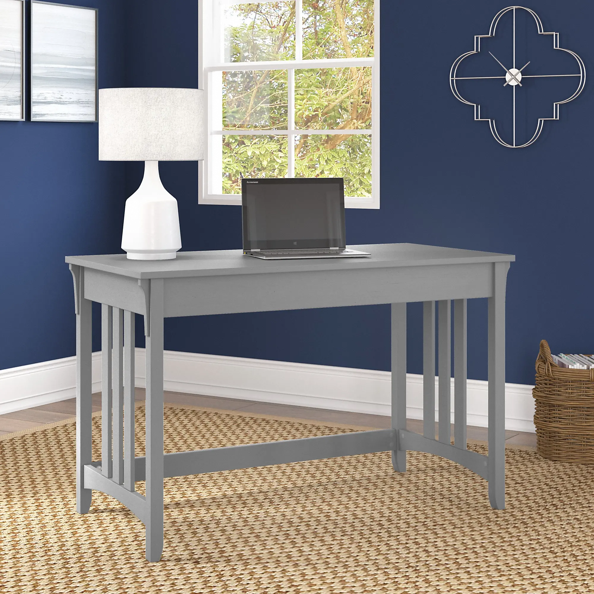 SAD148CG-03 Salinas Cape Cod Gray Writing Desk-1