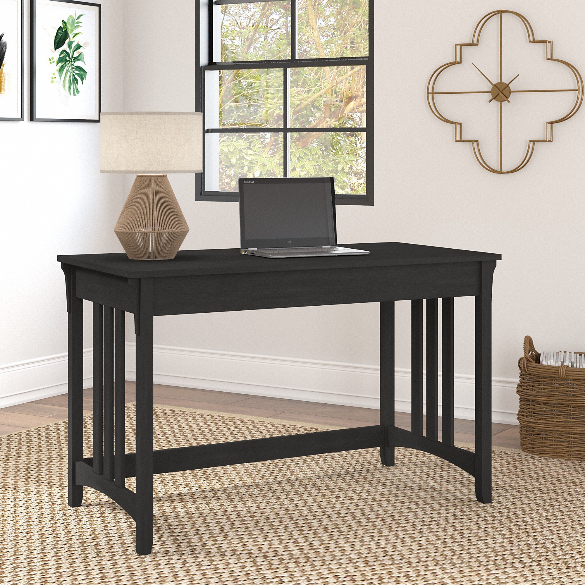 Salinas Vintage Black Writing Desk-1