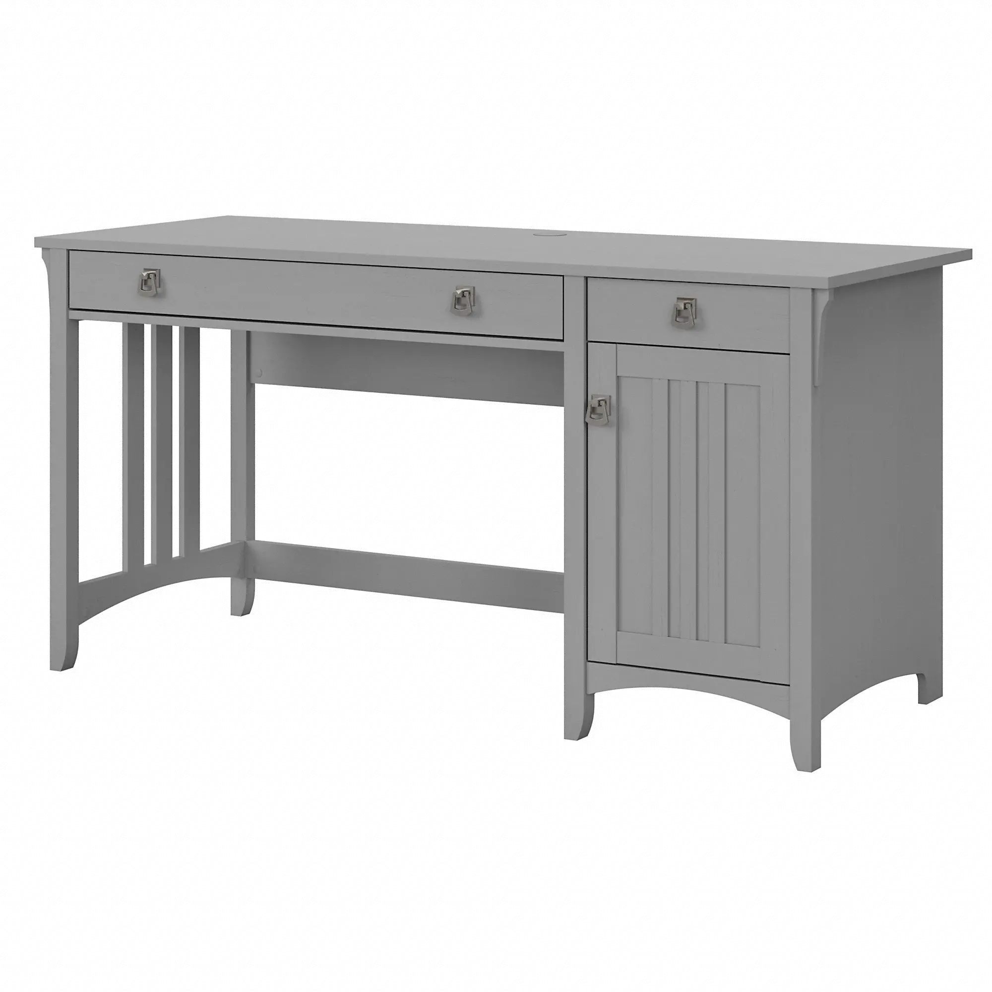 SAD360CG-03 Salinas Cape Cod Gray Pedestal Desk-2