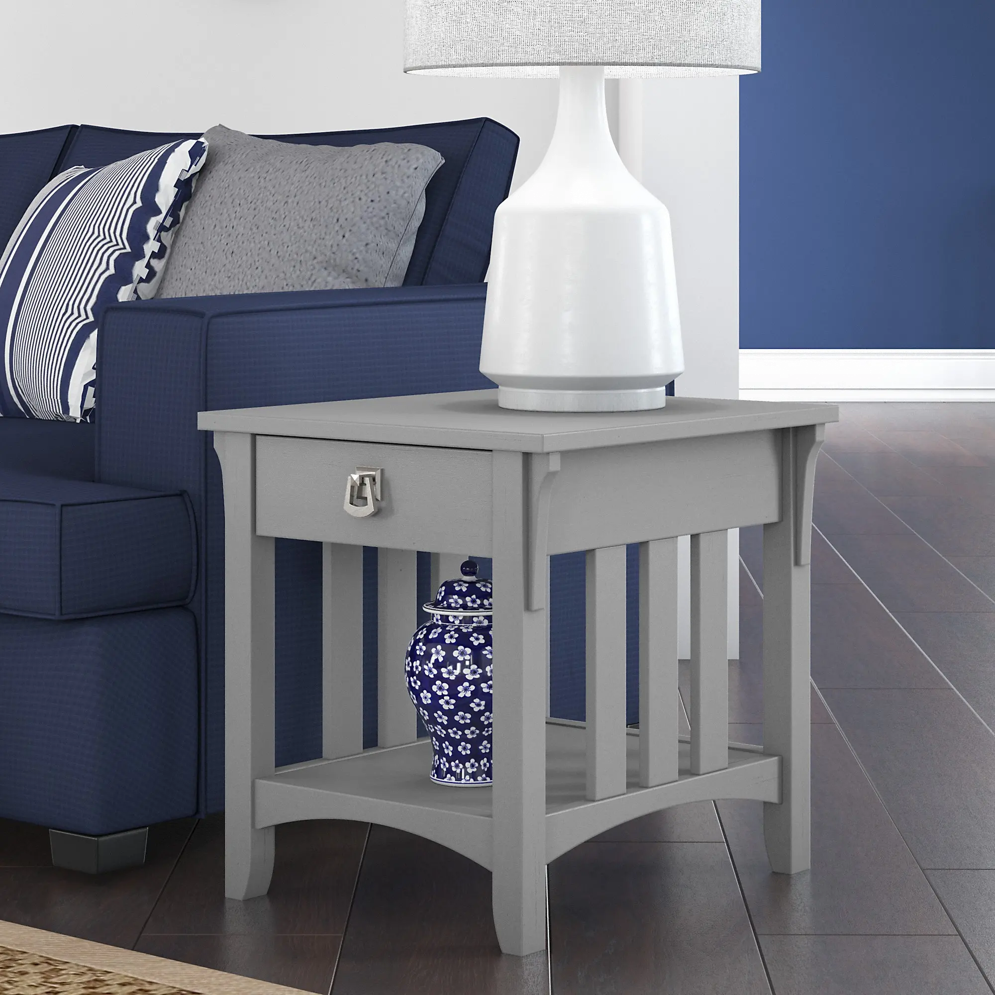 SAT118CG-03 Salinas Cape Cod Gray End Table-1