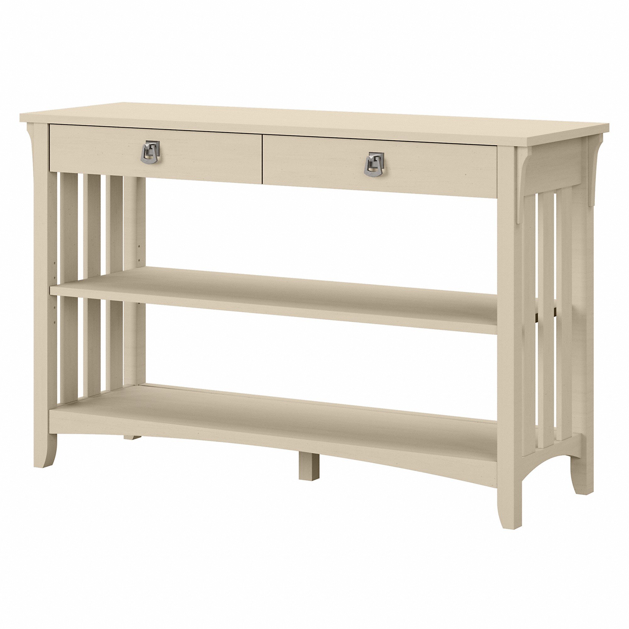 Salinas Antique White Console Table-2