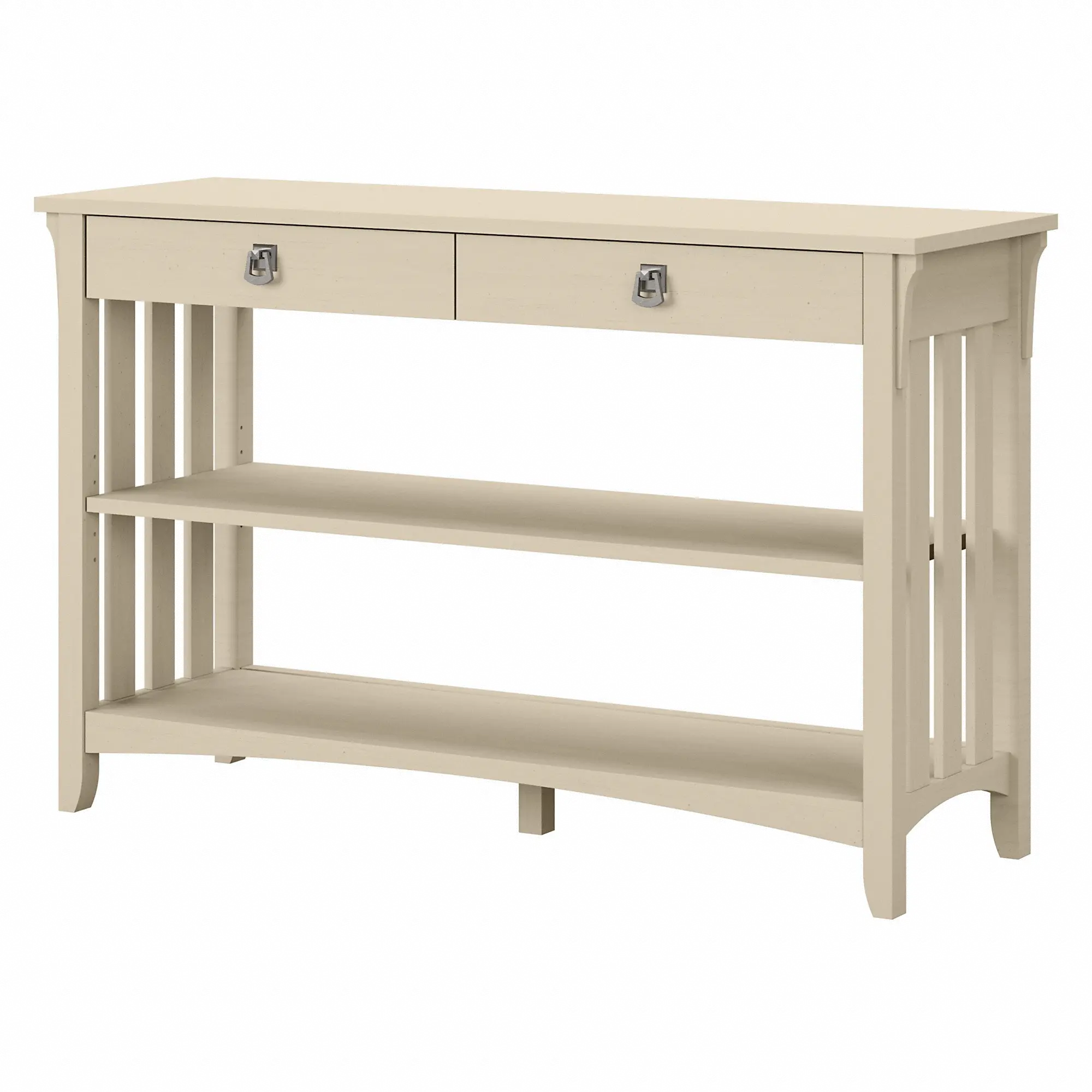 SAT148AW-03 Salinas Antique White Console Table-2
