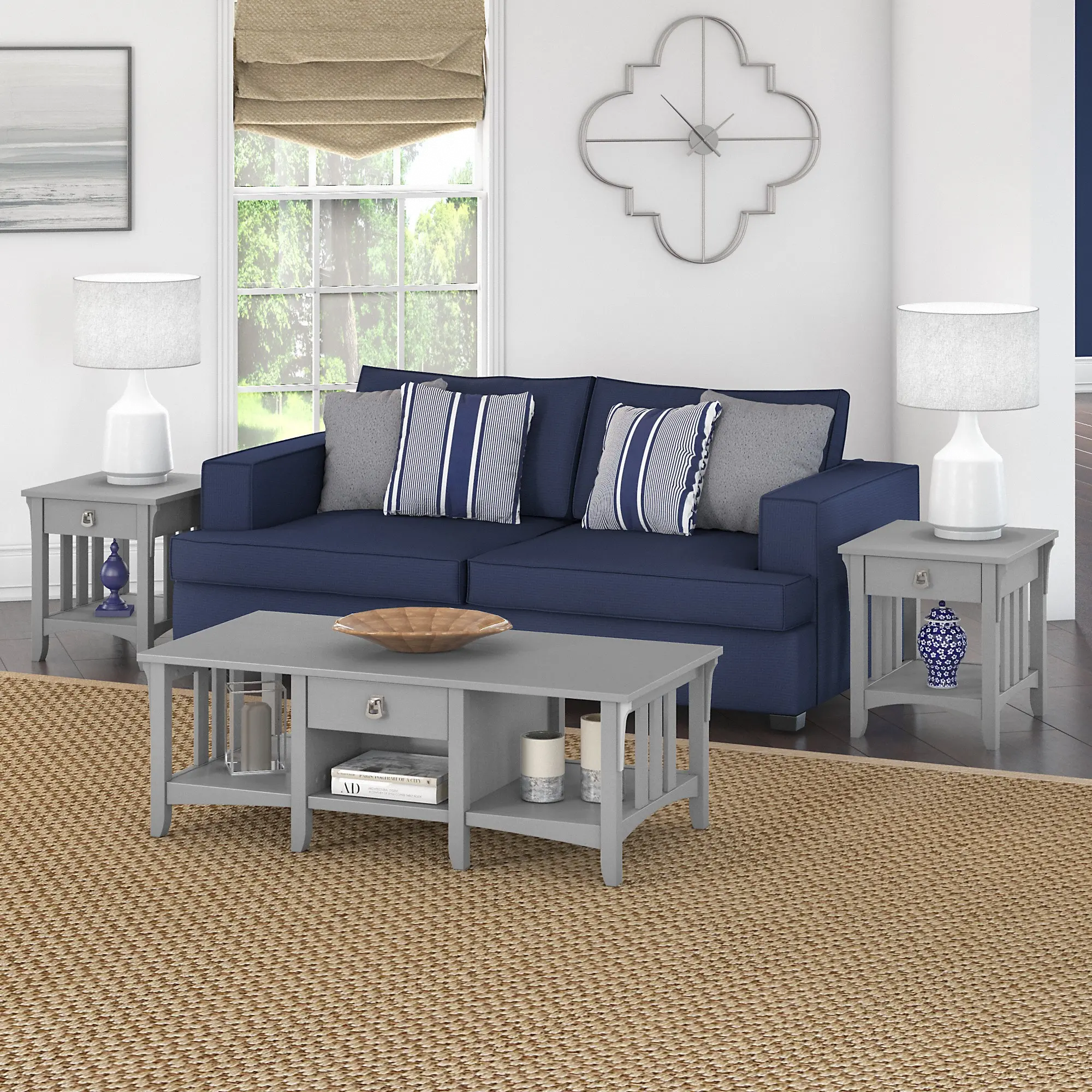 SAL038CG Salinas Cape Cod Gray 3 Piece Table Set-1