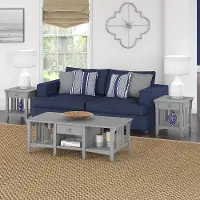 SAL038CG Salinas Cape Cod Gray 3 Piece Table Set