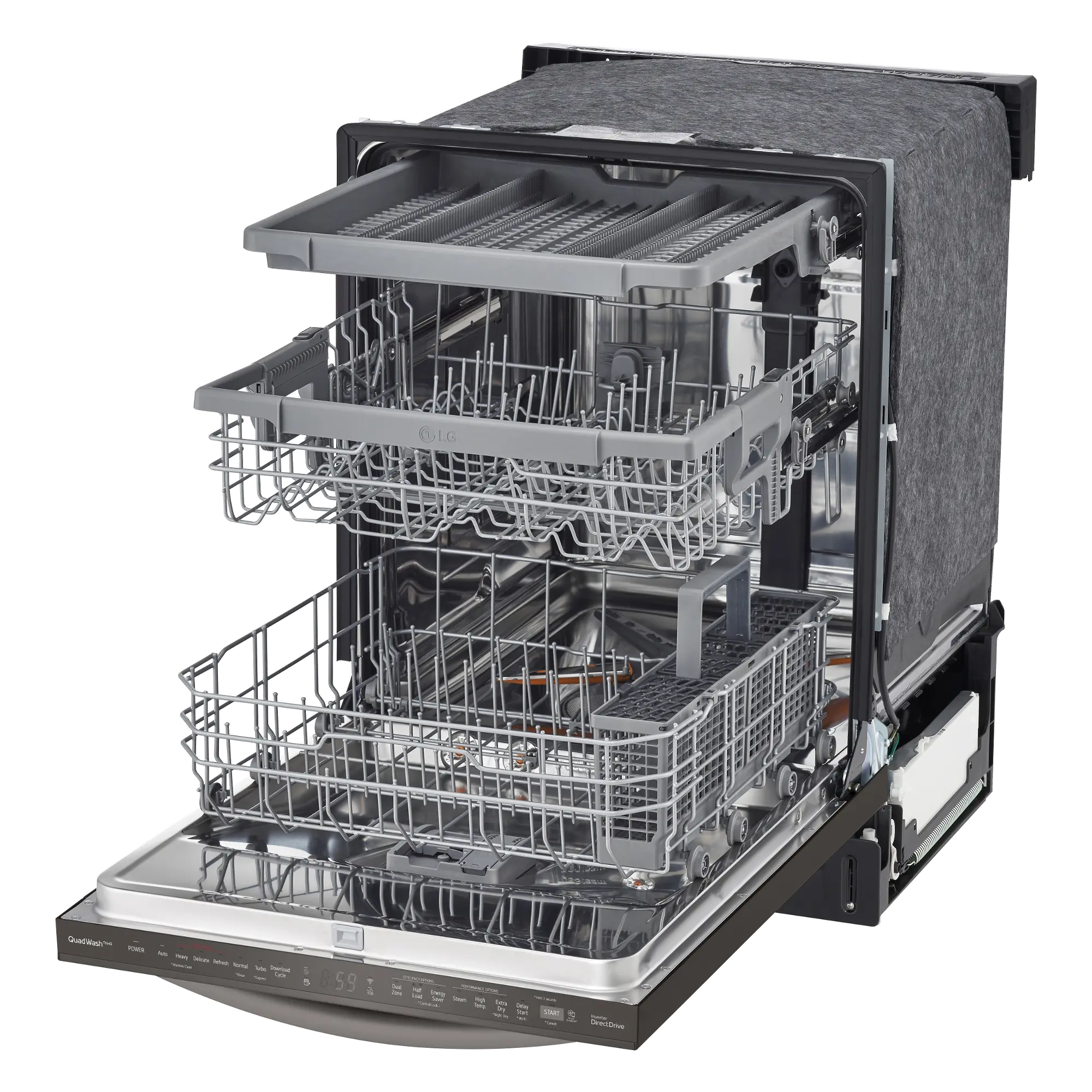 LDTS5552D LG Top Control Dishwasher - Black Stainless Steel-6