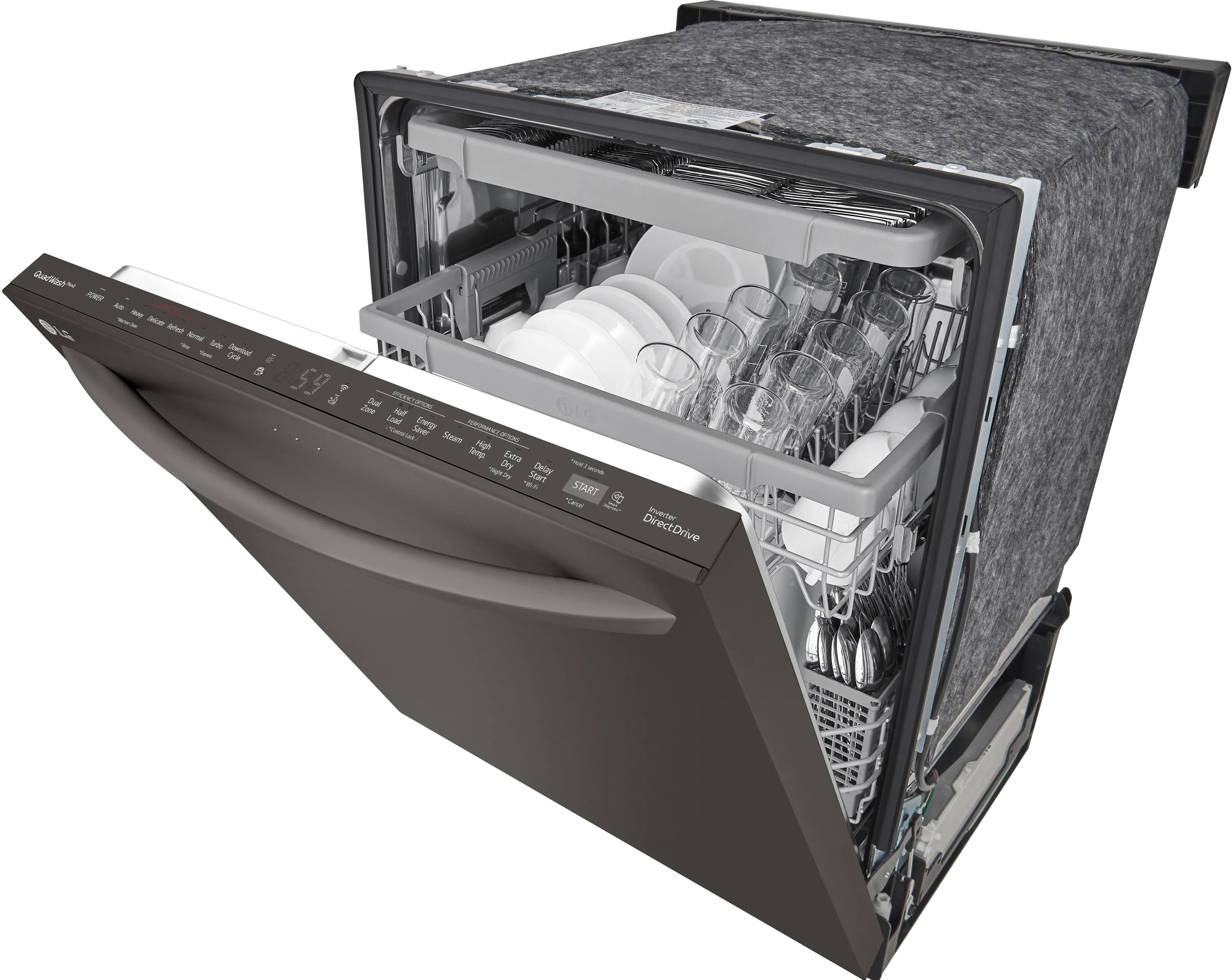 LDTS5552D LG Top Control Dishwasher - Black Stainless Steel-7