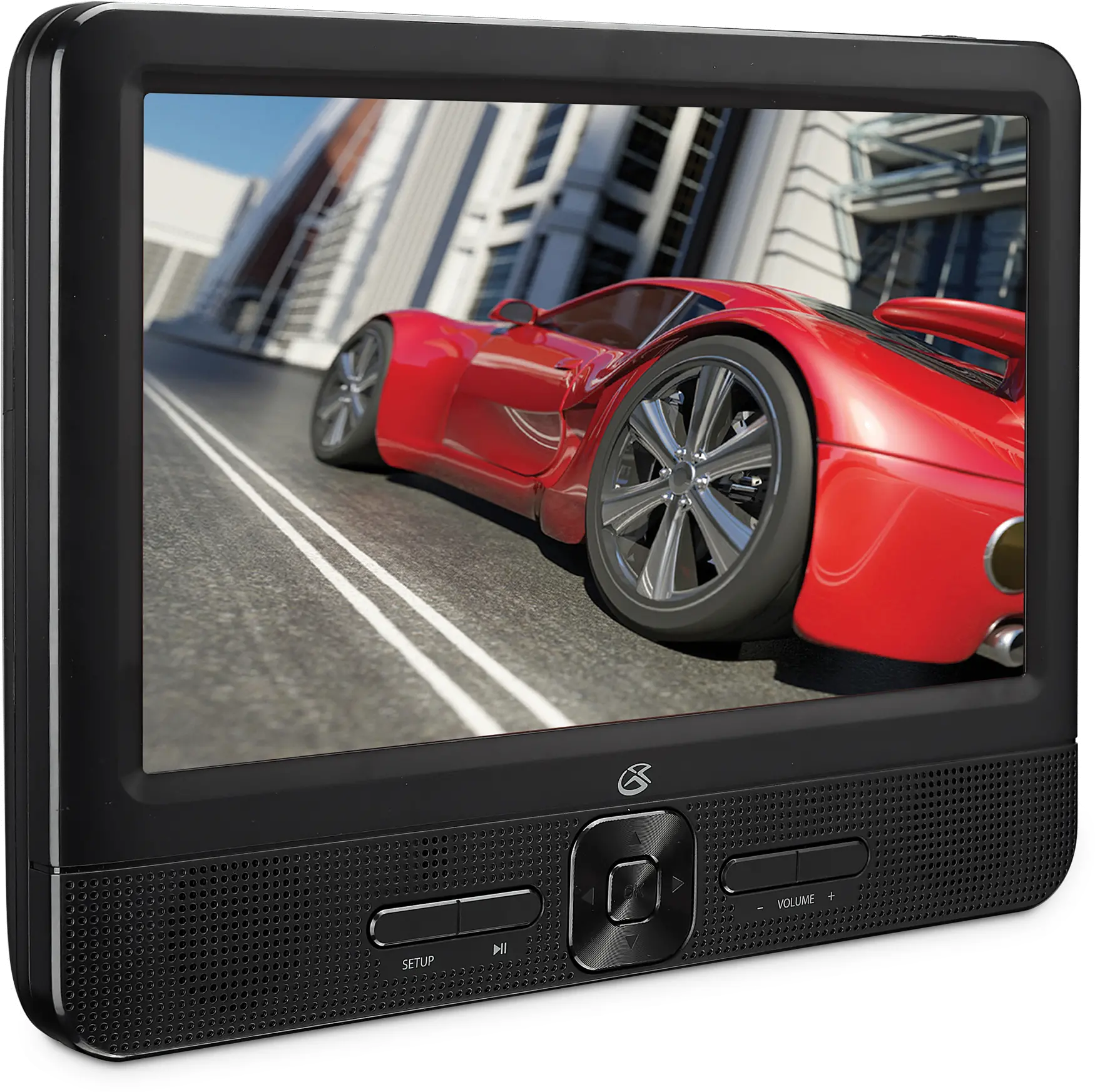 PD9910B Portable DVD Player with 2 Displays-2
