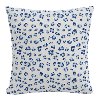 PL18PBRCHSMBLTSP 18 Brush Cheetah Blue Pillow