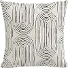PL18POBINKTSP 18 Oblong Black Ink Pillow - Skyline Furniture