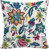 PL18PFLKFLJWTSP 18 Folk Floral Jewel Pillow - Skyline Furniture