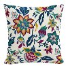 PL18PFLKFLJWTSP 18 Folk Floral Jewel Pillow