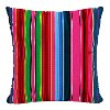 PL18PSRSTBRMLTTSP 18 Serape Stripe Multi Colored Pillow
