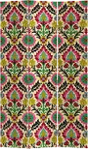 31-72SNTMRDSRFLW Bucharest Santa Maria Desert Flower Screen - Skyline Furniture