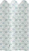 80-72CLFLSGOGA Lisbon Floral Sage Screen - Skyline Furniture