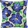 PL18PCRFLBLUOGA 18 Carla Floral Blue Pillow - Skyline Furniture