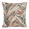 PL18PWSHZBRNTROGA 18 Washed Zebra Neutral Pillow