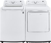 KIT LG Washer and Electric Dryer Set - White 7000-1