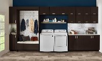 KIT LG Washer and Electric Dryer Set - White 7000-3