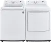 KIT LG Washer and Gas Dryer Set - White 7000