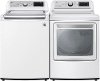 KIT LG Washer and Gas Dryer Set - White 7300