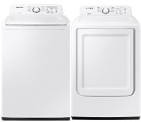 KIT Samsung Washer and Gas Dryer Set - 3000 White