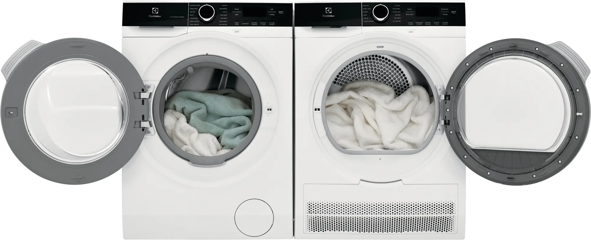 KIT Electrolux Front Load Washer and Dryer Set - White 4222-2
