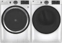 KIT GE Front Load Gas Washer and Dryer Set - GFD55 White