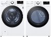 KIT LG White Electric Laundry Pair - 3600W