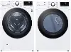 KIT LG White Electric Laundry Pair - 3600W