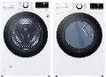 .LG-W/W-3600-ELE--PR LG White Electric Laundry Pair - 3600W