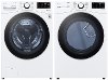 KIT LG White Gas Laundry Pair - 3600