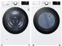 KIT LG White Gas Laundry Pair - 3600W