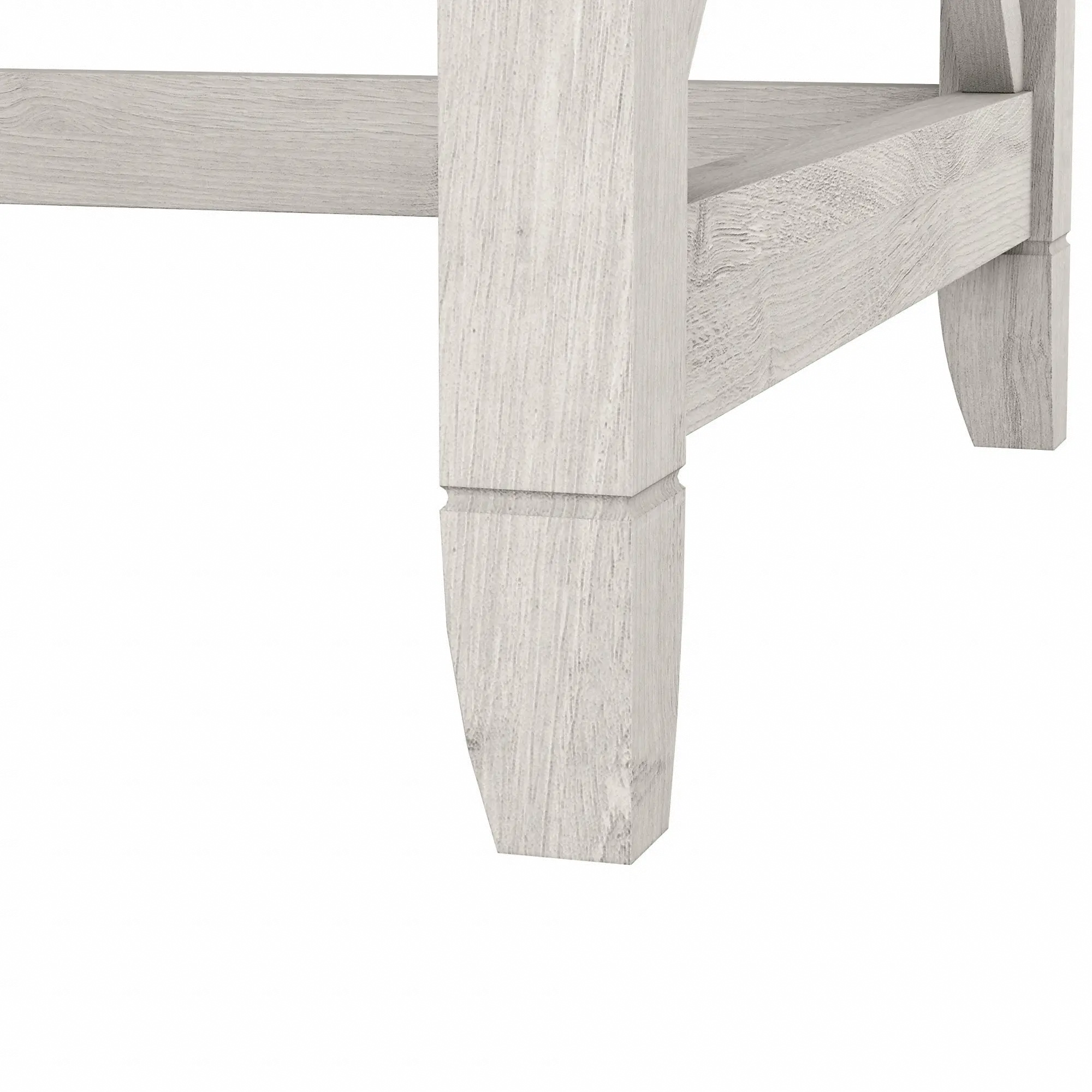 KWS021LW Linen White Oak Desk And Chair- Key West-3