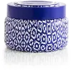 8.5 oz Volcano Signature Printed Blue Travel Tin Candle