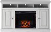 Largo White 67 Fireplace TV Stand