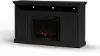 Largo Black 67 Fireplace TV Stand