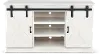 Gable Farmhouse White 56 TV Stand