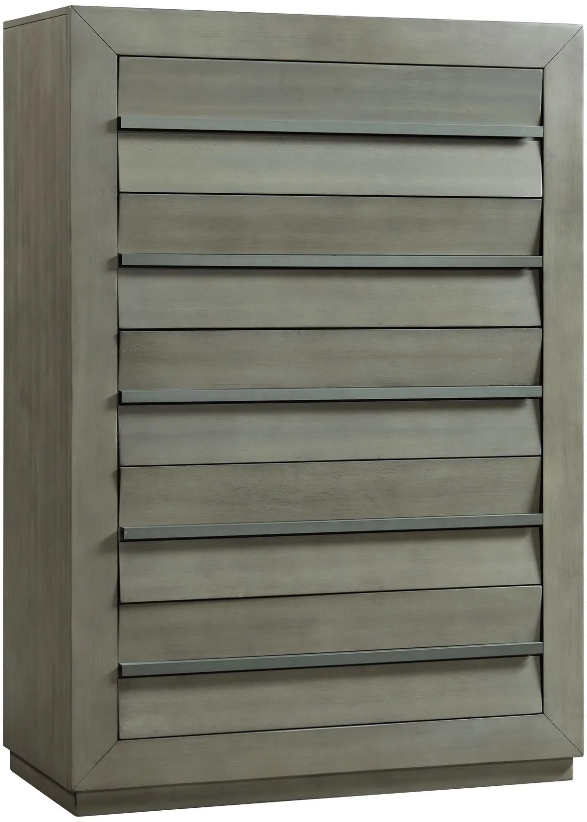 Zig Gray Chest of Drawers-1