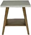 Jackson Auburn and Gray End Table