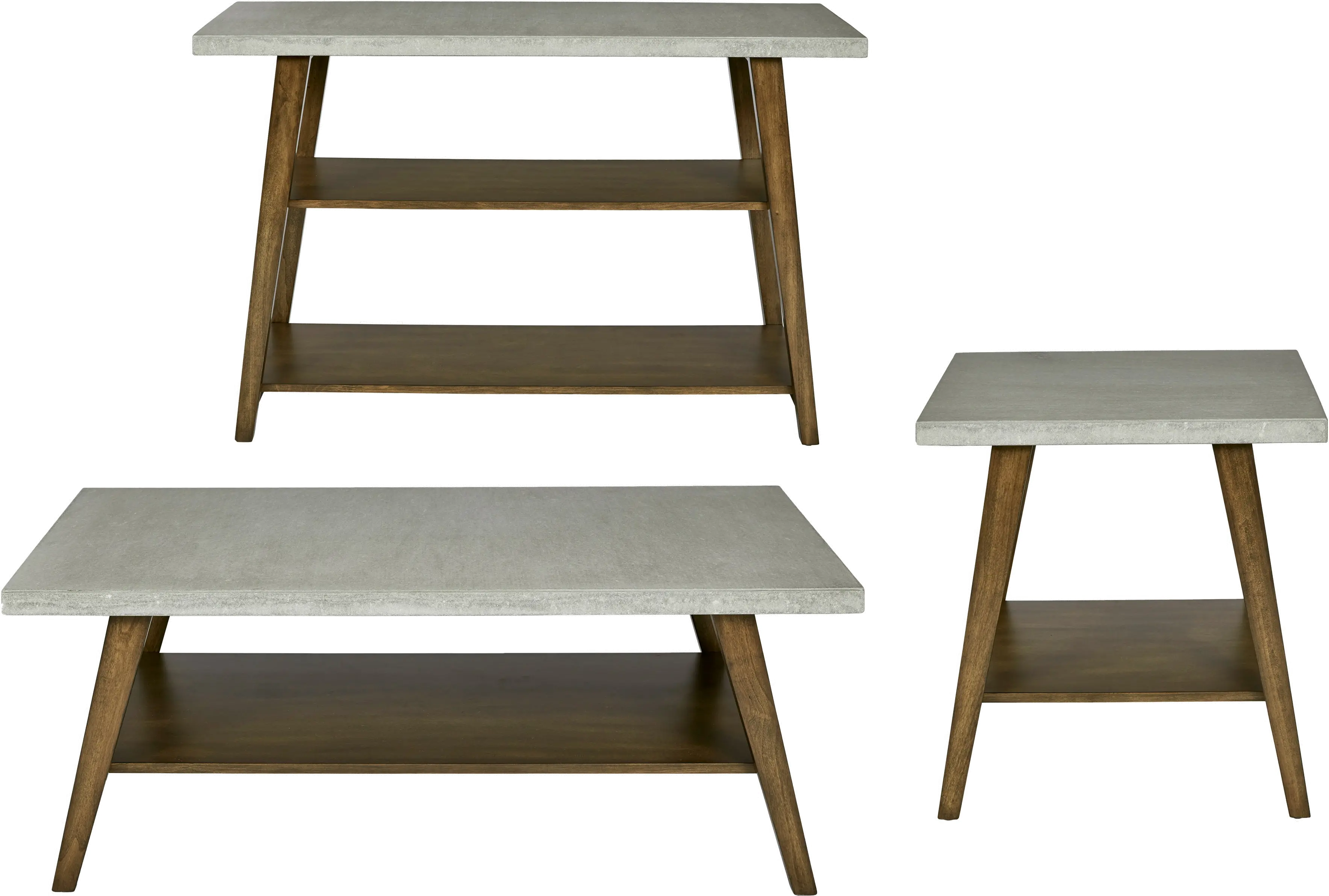 Jackson Auburn and Gray End Table-2