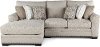 KIT Middleton Cement Beige 2-Piece Chaise Sectional