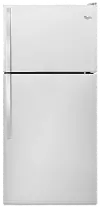 WRT138FFDM Whirlpool 18 cu ft Top Freezer Refrigerator - Stainless Steel